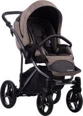 Дитяча коляска 2 в 1 Bebetto Bresso Premium DARK 01